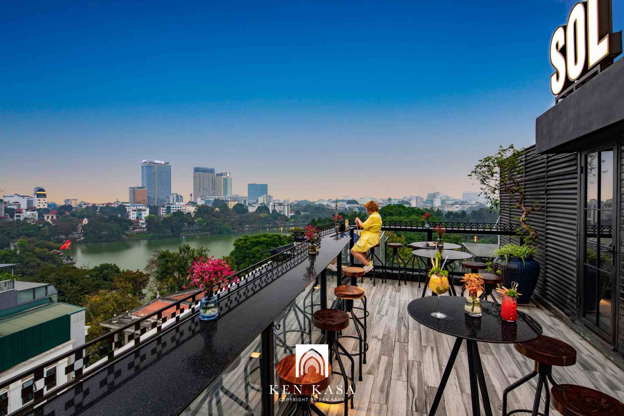 Sol Sky Bar tại Solaria Hotel Hanoi